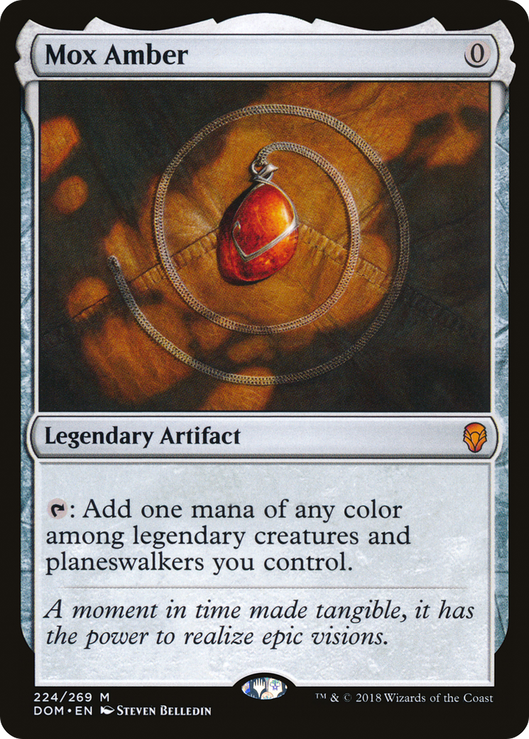 Mox Amber (DOM-224) - Dominaria