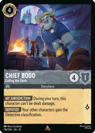 (185/204)  Chief Bogo - Calling the Shots - Whispers in the Well  Normal