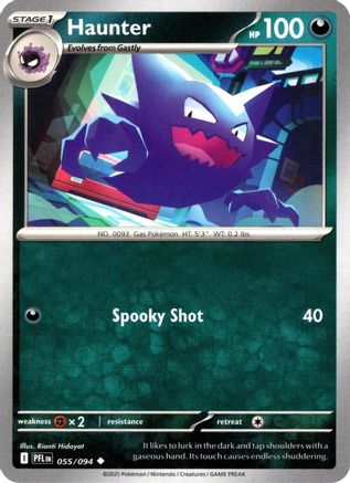 Haunter (55/094) - ME02 Phantasmal Flames Reverse Holofoil - Uncommon
