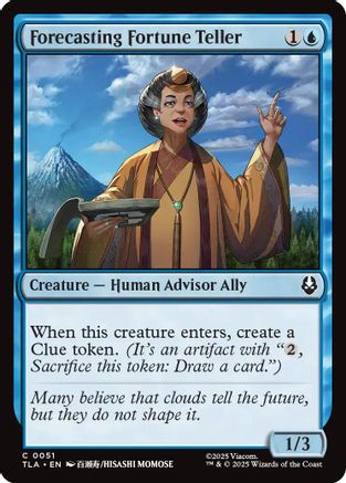 Forecasting Fortune Teller (TLA-030) - Avatar: The Last Airbender