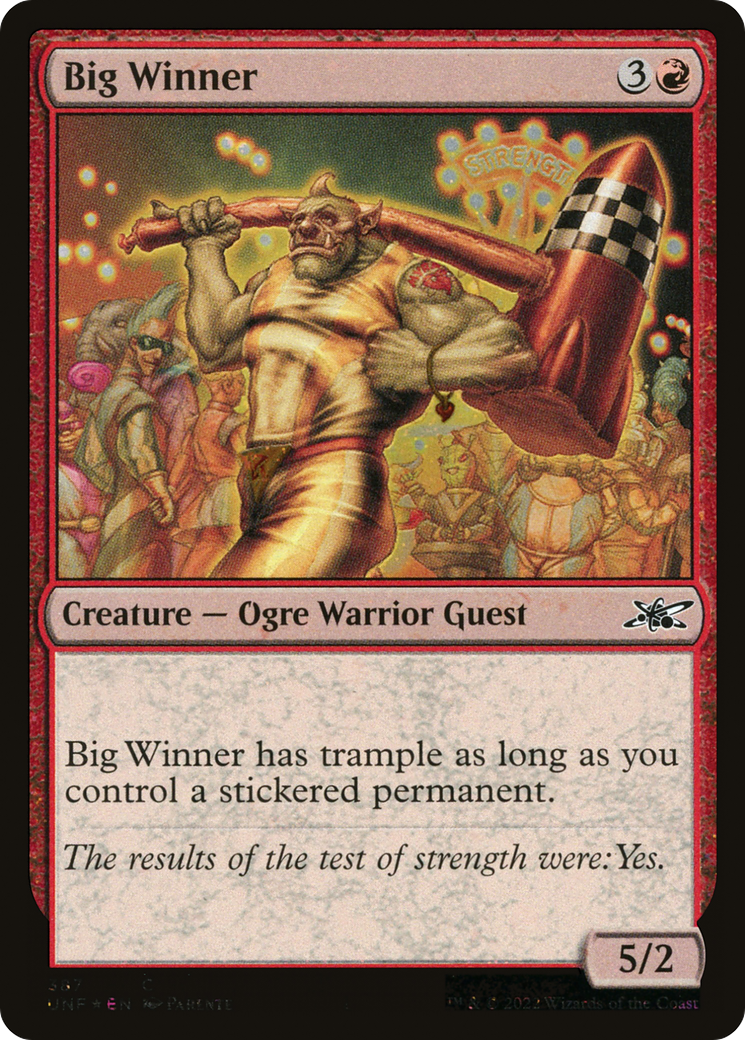 Big Winner (UNF-387) - Unfinity Foil