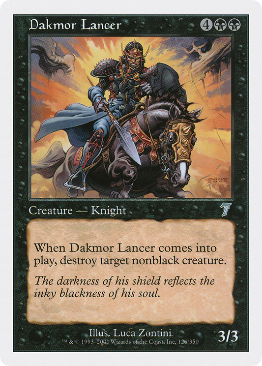 Dakmor Lancer (7ED-126) - Seventh Edition