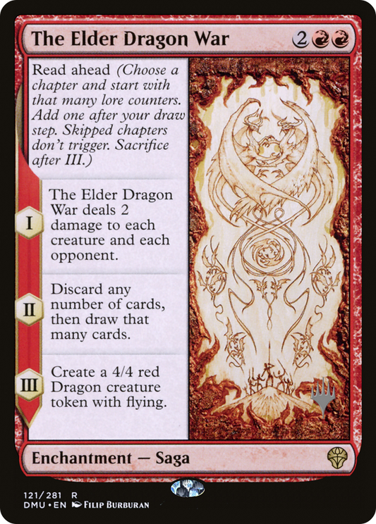 The Elder Dragon War (PDMU-121P) - Dominaria United Promos Foil