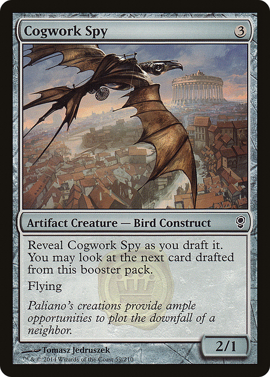 Cogwork Spy (CNS-059) - Conspiracy Foil