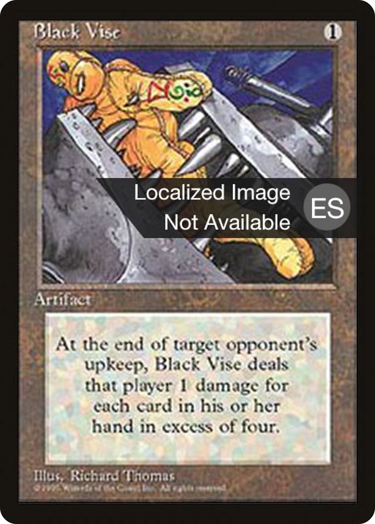 Black Vise (4BB-299) - Fourth Edition Foreign Black Border