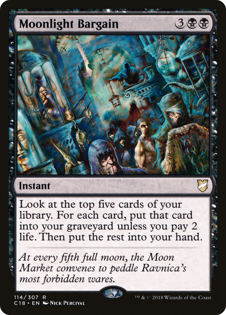 Moonlight Bargain (C18-114) - Commander 2018