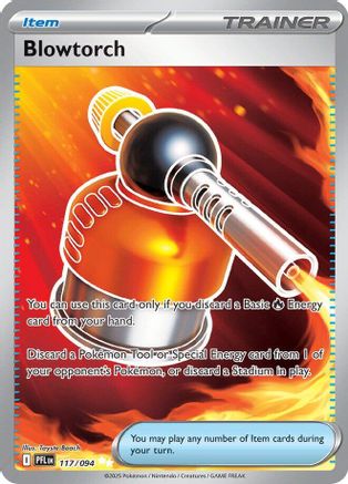 Blowtorch (117/094) - ME02 Phantasmal Flames Holofoil - Ultra Rare