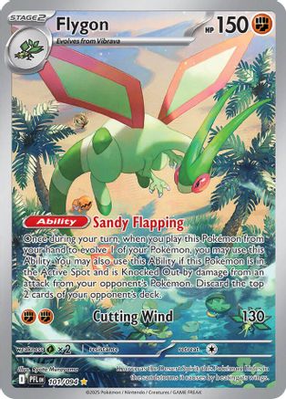 Flygon (101/094) - ME02 Phantasmal Flames Holofoil - Illustration Rare