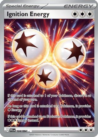 Ignition Energy (124/null) - ME02 Phantasmal Flames Holofoil - Ultra Rare