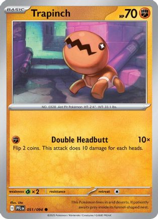 Trapinch (51/094) - ME02 Phantasmal Flames  - Common