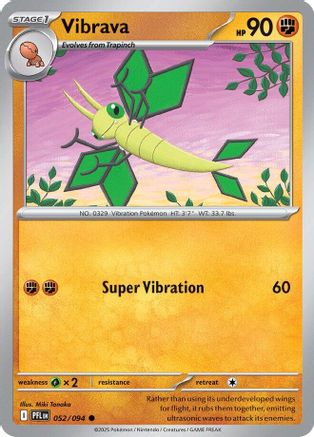 Vibrava (52/094) - ME02 Phantasmal Flames  - Common