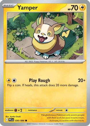 Yamper (30/094) - ME02 Phantasmal Flames  - Common