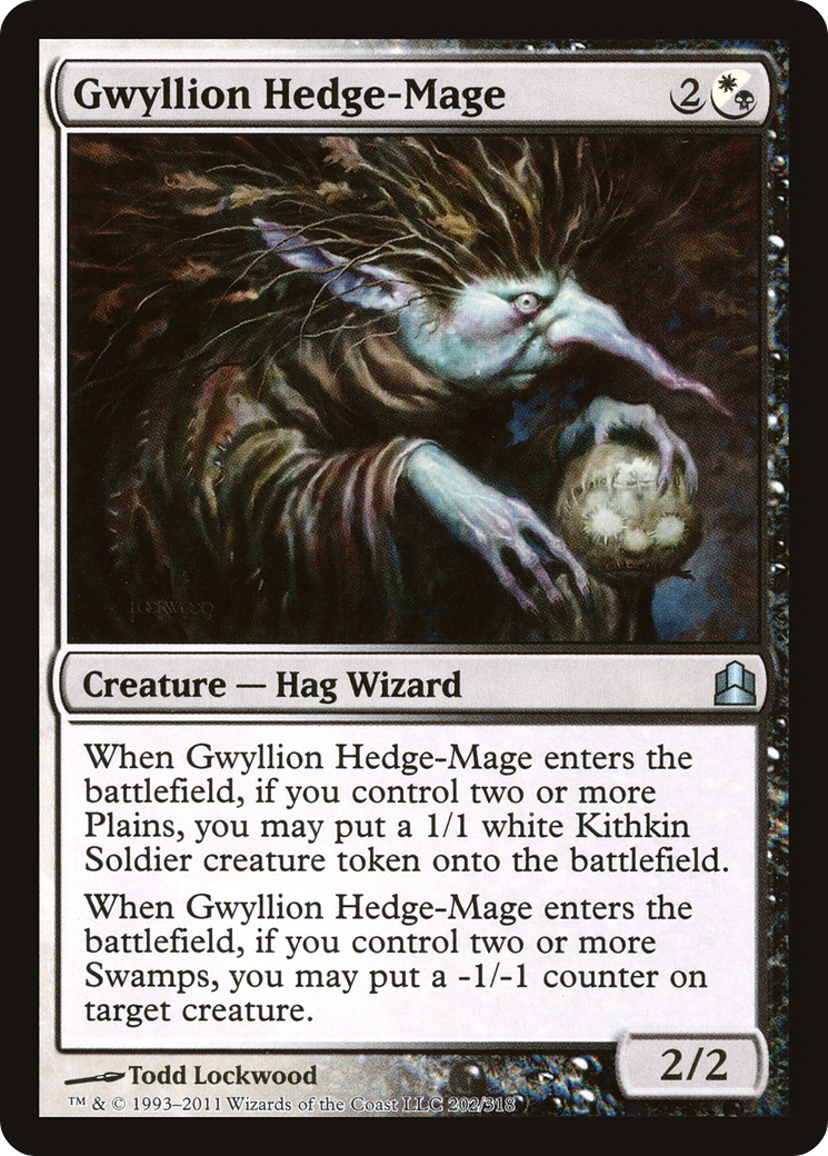 Gwyllion Hedge-Mage (CMD-202) - Commander 2011