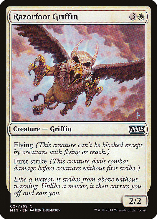 Razorfoot Griffin (M15-027) - Magic 2015 Foil