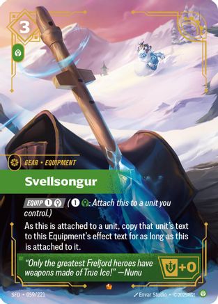 (059/221) Svellsongur - Spiritforged Foil