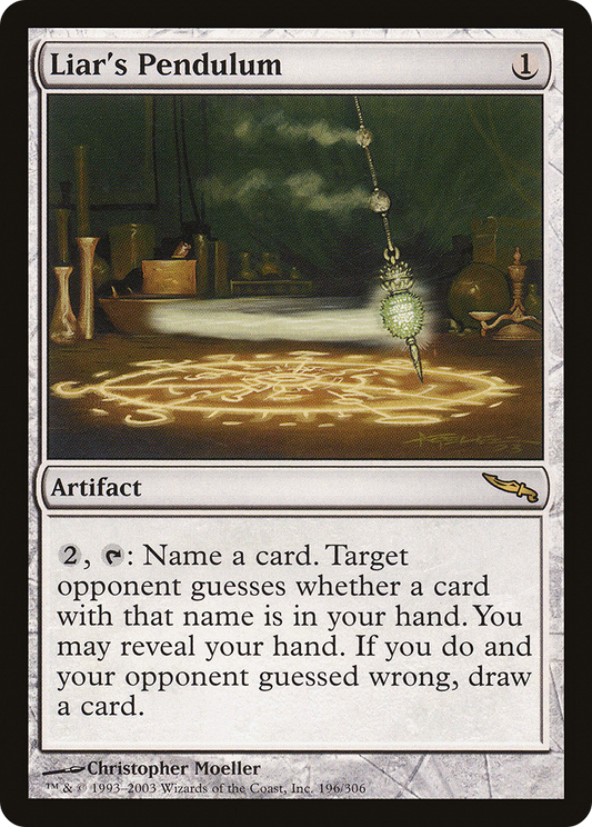 Liar's Pendulum (MRD-196) - Mirrodin Foil