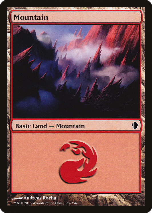 Mountain (C13-352) - Commander 2013