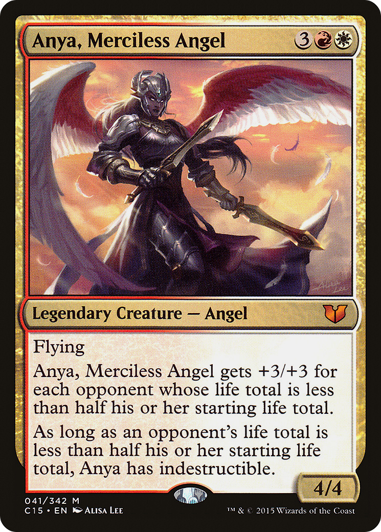 Anya, Merciless Angel (C15-041) - Commander 2015