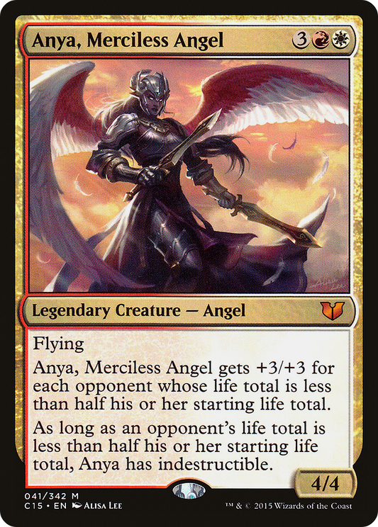 Anya, Merciless Angel (C15-041) - Commander 2015