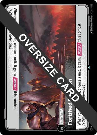 (279/298) Fortified Position (Oversized) - Origins Proving Grounds
