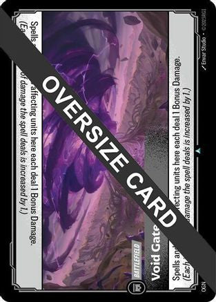 (296/298) Void Gate (Oversized) - Origins Proving Grounds