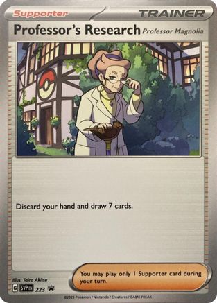 Professor's Research (223) - SV Scarlet & Violet Promo Cards  - Promo