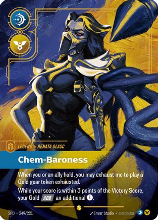 (249/221) Renata Glasc - Chem-Baroness (Overnumbered) - Spiritforged Foil