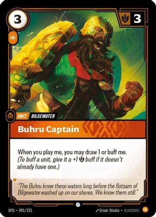 (091/221) Buhru Captain - Spiritforged Foil