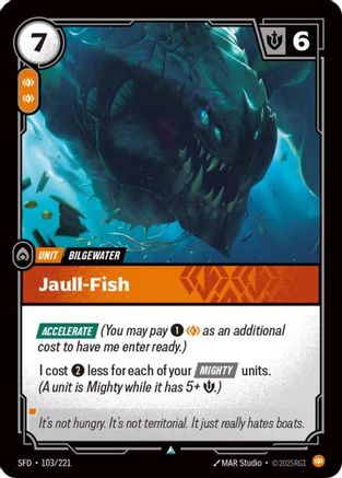 (103/221) Jaull-Fish - Spiritforged Foil