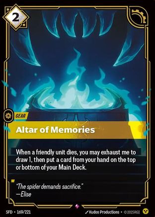 (169/221) Altar of Memories - Spiritforged Foil