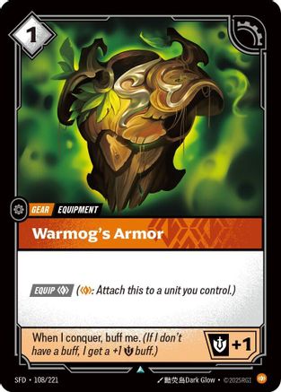 (108/221) Warmog's Armor - Spiritforged Foil