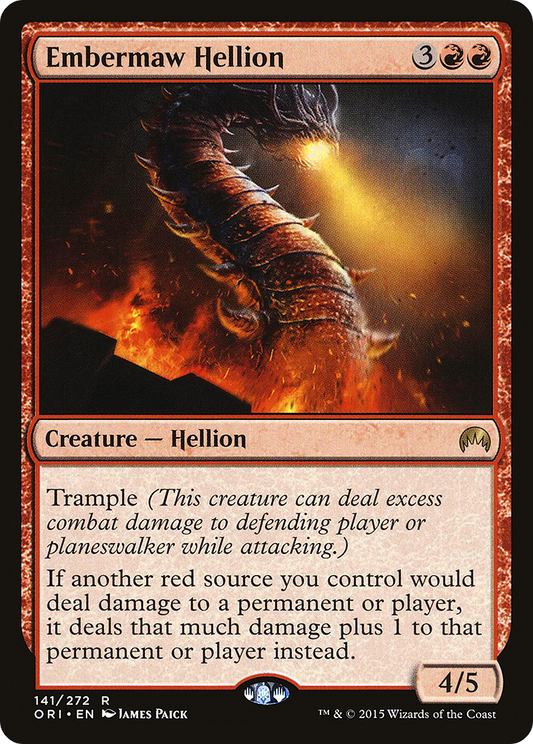 Embermaw Hellion (ORI-141) - Magic Origins