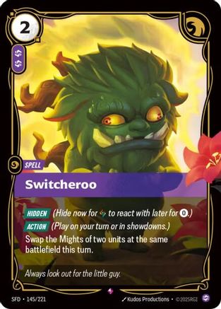 (145/221) Switcheroo - Spiritforged Foil