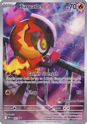 Charcadet (Pokemon Center Exclusive) (22) - ME Mega Evolution Promo Holofoil - Promo