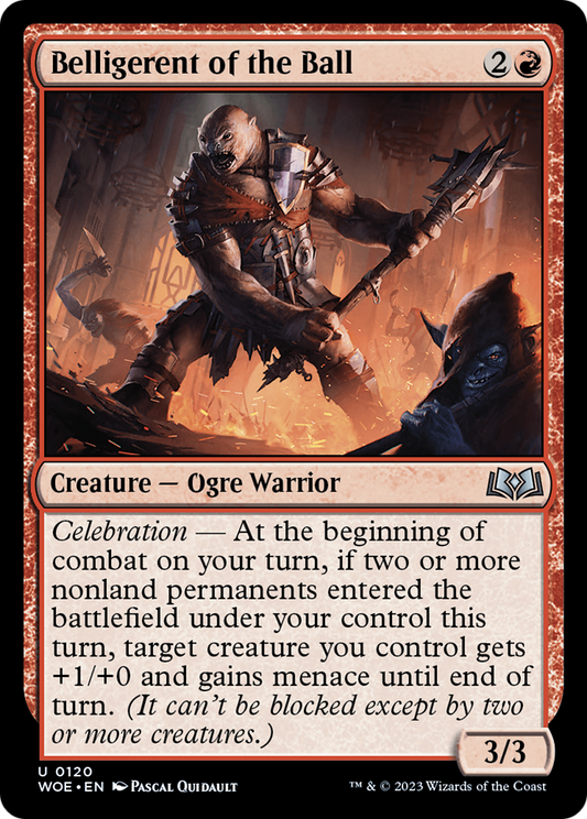 Belligerent of the Ball (WOE-120) - Wilds of Eldraine Foil