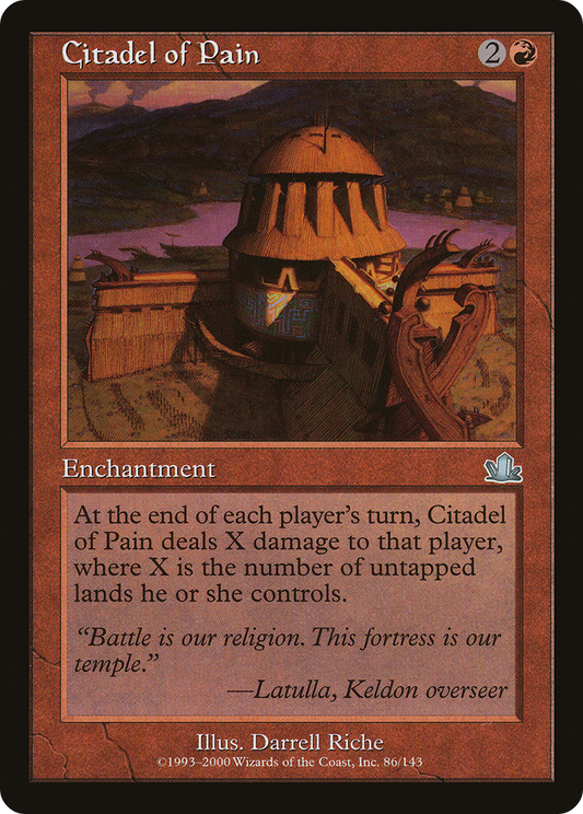 Citadel of Pain (PCY-086) - Prophecy Foil