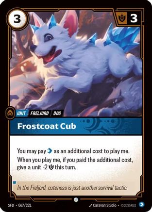 (067/221) Frostcoat Pup - Spiritforged