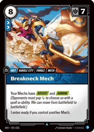 (071/221) Breakneck Mech - Spiritforged Foil
