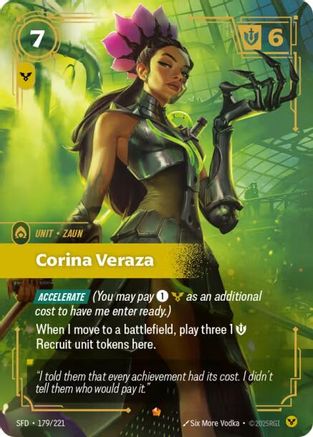 (179/221) Corina Veraza - Spiritforged Foil