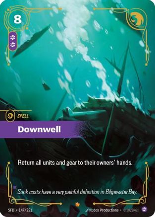 (147/221) Downwell - Spiritforged Foil