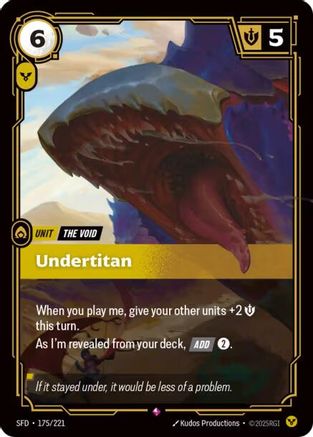 (175/221) Undertitan - Spiritforged Foil