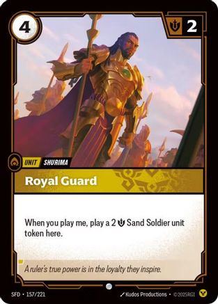 (157/221) Royal Guard - Spiritforged