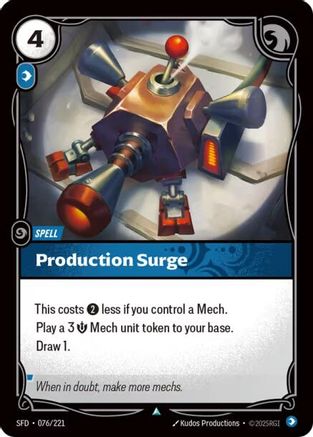 (076/221) Production Surge - Spiritforged Foil