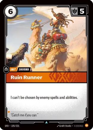 (105/221) Ruin Runner - Spiritforged Foil