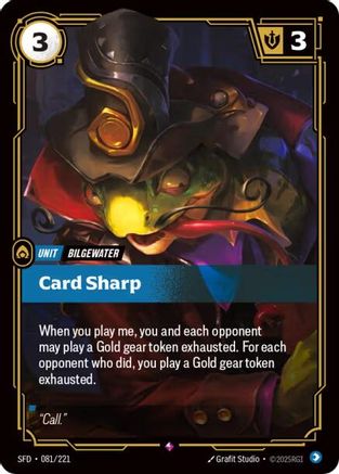 (081/221) Card Sharp - Spiritforged Foil