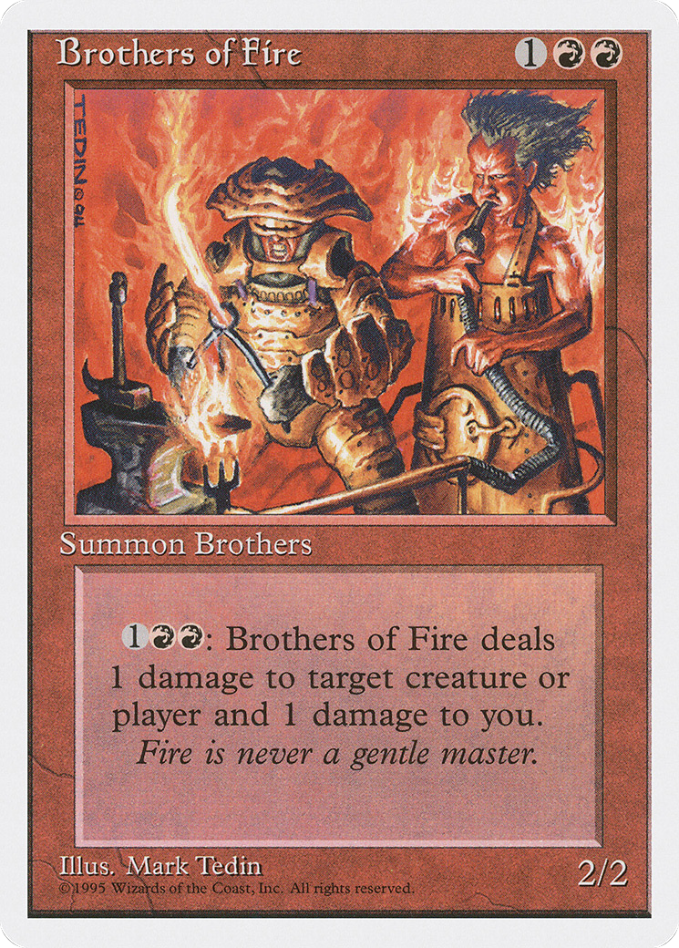 Brothers of Fire (4ED-179) - Fourth Edition