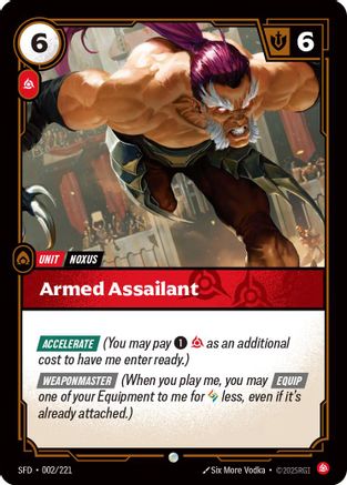 (002/221) Armed Assailant - Spiritforged