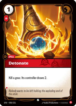 (005/221) Detonate - Spiritforged