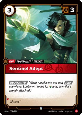 (008/221) Sentinel Adept - Spiritforged