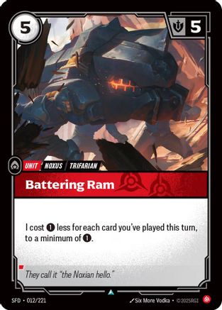 (012/221) Battering Ram - Spiritforged